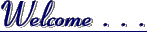 Welcome